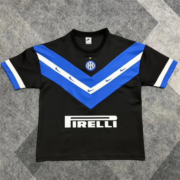 26-27 Inter milan (Loose and Thick Short Sleeves) Fleece Adult Sweater tracksuit