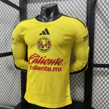 Long sleeve 26-27 Club América home Player Version Thailand Quality