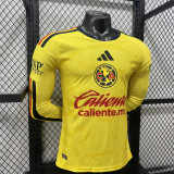 Long sleeve 26-27 Club América home Player Version Thailand Quality