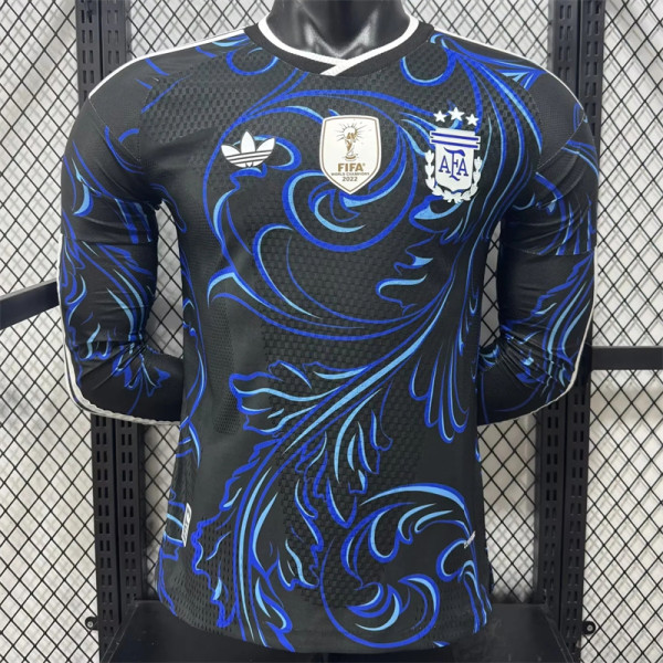 Long sleeve 2026 Argentina Away Player Version Thailand Quality