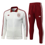 2026 Spain (off-white) Jacket Adult Sweater tracksuit set