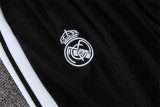 26-27 Real Madrid (black) Adult Sweater tracksuit set
