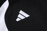 26-27 Real Madrid (black) Jacket Adult Sweater tracksuit set