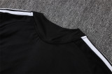 26-27 Real Madrid (black) Adult Sweater tracksuit set