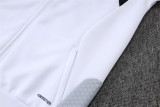 26-27 Real Madrid (white) Jacket Adult Sweater tracksuit set