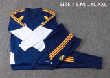 26-27 Real Madrid (royal blue) Jacket Adult Sweater tracksuit set