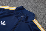 26-27 Real Madrid (royal blue) Jacket Adult Sweater tracksuit set
