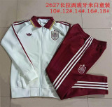 Young 2026 Spain (off-white) Jacket Sweater tracksuit set