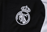 26-27 Real Madrid (black) Adult Sweater tracksuit set
