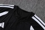 26-27 Real Madrid (black) Adult Sweater tracksuit set