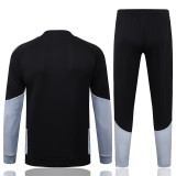 26-27 Real Madrid (black) Jacket Adult Sweater tracksuit set