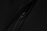 26-27 Real Madrid (black) Jacket Adult Sweater tracksuit set