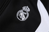 26-27 Real Madrid (black) Jacket Adult Sweater tracksuit set