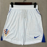 2026 Croatia home  (Player Version) Soccer shorts Thailand Quality