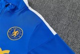 26-27 Chelsea (bright blue) Adult Sweater tracksuit set