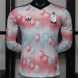 Long sleeve 2026 Belgium Away Player Version Thailand Quality