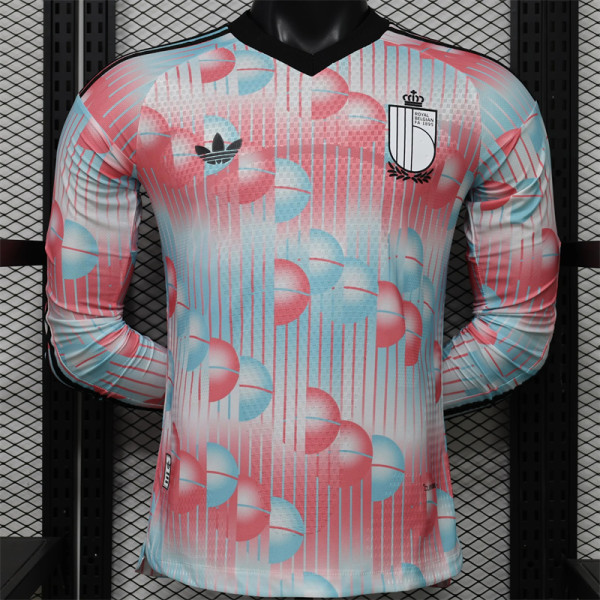 Long sleeve 2026 Belgium Away Player Version Thailand Quality