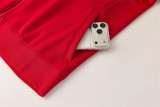 2026 Germany (red) Jacket black Adult Sweater tracksuit set