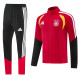2026 Germany (red) Jacket black Adult Sweater tracksuit set