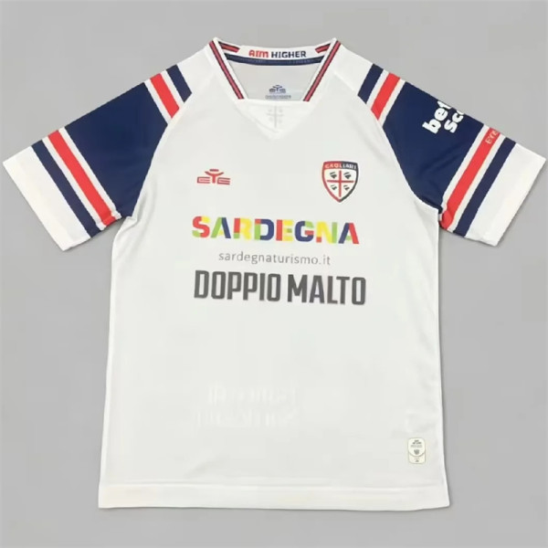 26-27 Cagliari Calcio Away Player Version Thailand Quality