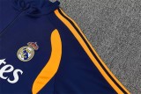 26-27 Real Madrid (royal blue) Adult Sweater tracksuit set