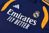 26-27 Real Madrid (royal blue) Adult Sweater tracksuit set