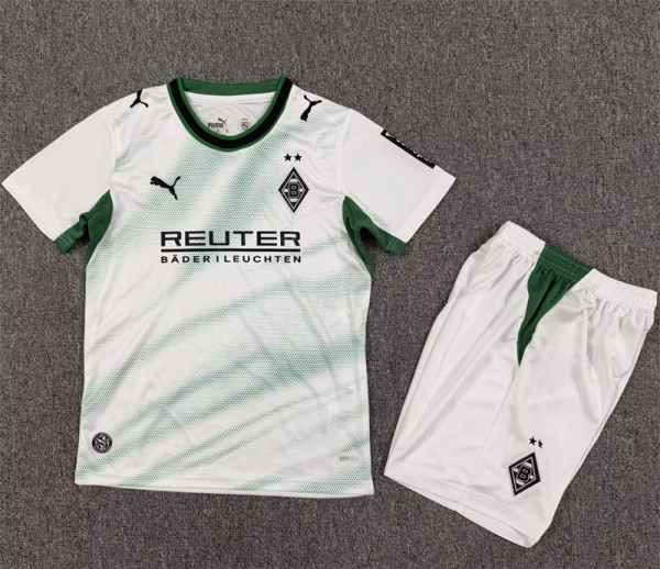 Kids kit 26-27 VfL Borussia Mönchengladbach home Thailand Quality