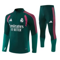 26-27 Real Madrid (dark green) Adult Sweater tracksuit set