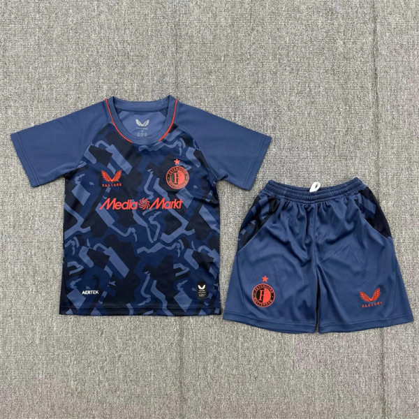26-27 Feyenoord Rotterdam Third Away Set.Jersey & Short High Quality