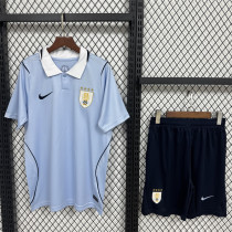 2026 Uruguay home Adult Jersey & Short Set Quality