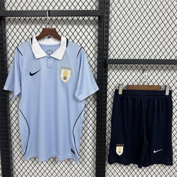 2026 Uruguay home Adult Jersey & Short Set Quality