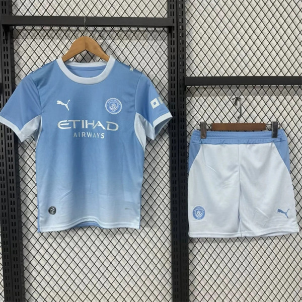 Kids kit 26-27 Manchester City home Thailand Quality