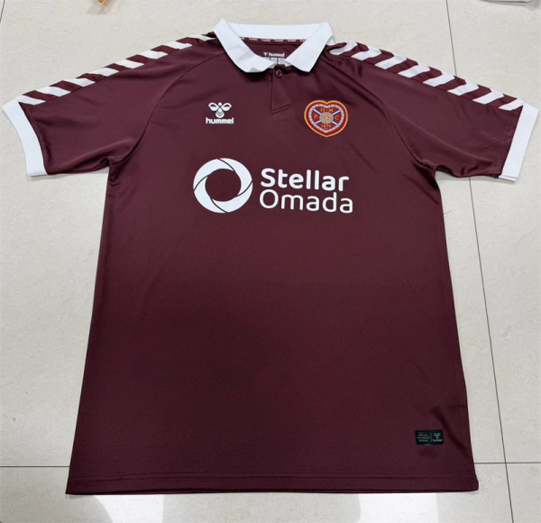 26-27 Hearts home Fans Version Thailand Quality