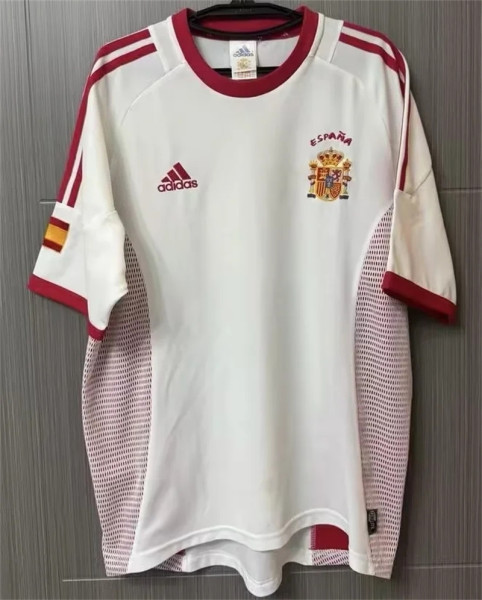 2002 Spain Away Retro Jersey Thailand Quality
