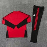 26-27 Manchester United (red) Adult Sweater tracksuit set