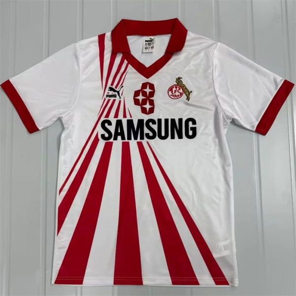 90-91 Köln home Retro Jersey Thailand Quality