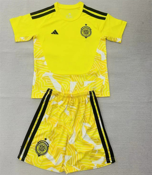 Kids kit 26-27 Celtic (Goalkeeper) Thailand Quality