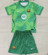 Kids kit 26-27 FC Barcelona (Goalkeeper) Thailand Quality
