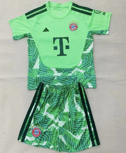 Kids kit 26-27 Bayern München (Goalkeeper) Thailand Quality