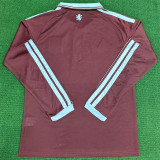26-27 Aston Villa home Long sleeve Thailand Quality