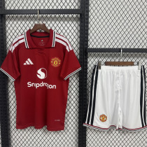 26-27 Manchester United home Set.Jersey & Short High Quality