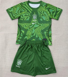 Kids kit 2026 Brazil (goalkeeper) Thailand Quality