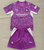 Kids kit 26-27 Manchester City (Goalkeeper) Thailand Quality