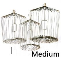 Appearing Bird Cage - 14 inch Steel, Medium