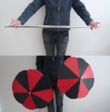 Cane to Two Parasols