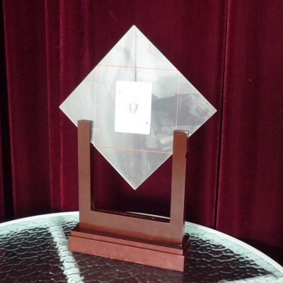 TV Card Frame - Wood