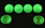 Deluxe Multiplying Balls - Green, Glow (43mm)