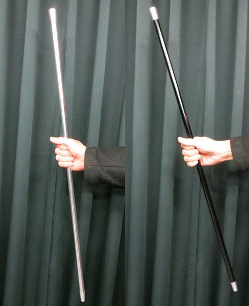 Dancing Cane - Folding Deluxe Aluminum (Auto Vanishing Thread Gimmick)