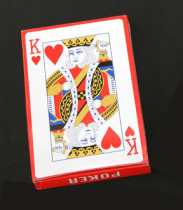 Jumbo Playing Cards (16.8cm x 11cm)