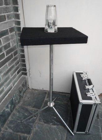 Coins and Rings in Glass - Remote Table by China Magic